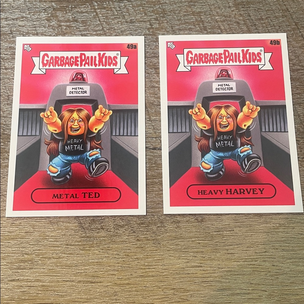 ✨10/$10 GPK SALE✨ Garbage Pail Kids GPK Go on Vacation Base 49a and 49b